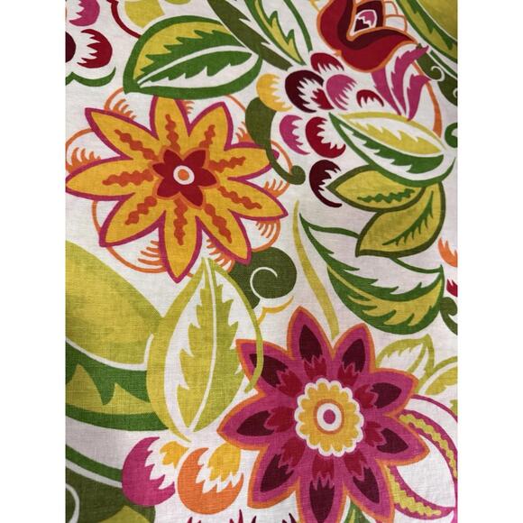 Pottery Barn Colorful Fabric NEW Pre-washed 5yds X 56-57